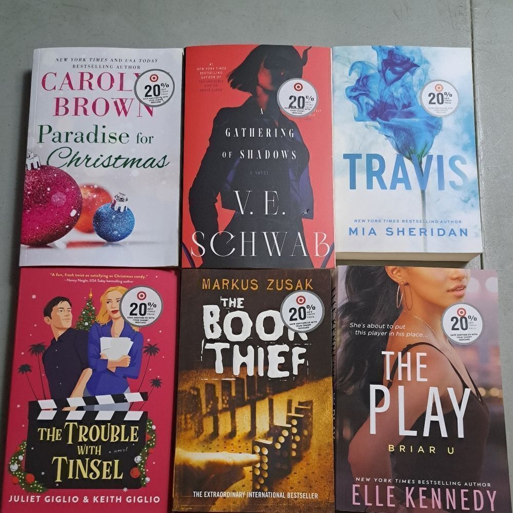 Paperback Books Current‎ Best Sellers 2 Books for $23